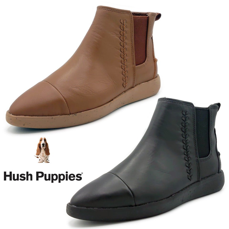 Hush Puppies ハッシュパピー レディース サイドゴアブーツ AURA CHELSEA HPW 10939 10940 靴 - Hush Puppies(ハッシュパピー) - 202シューズモリ オンラインショップ
