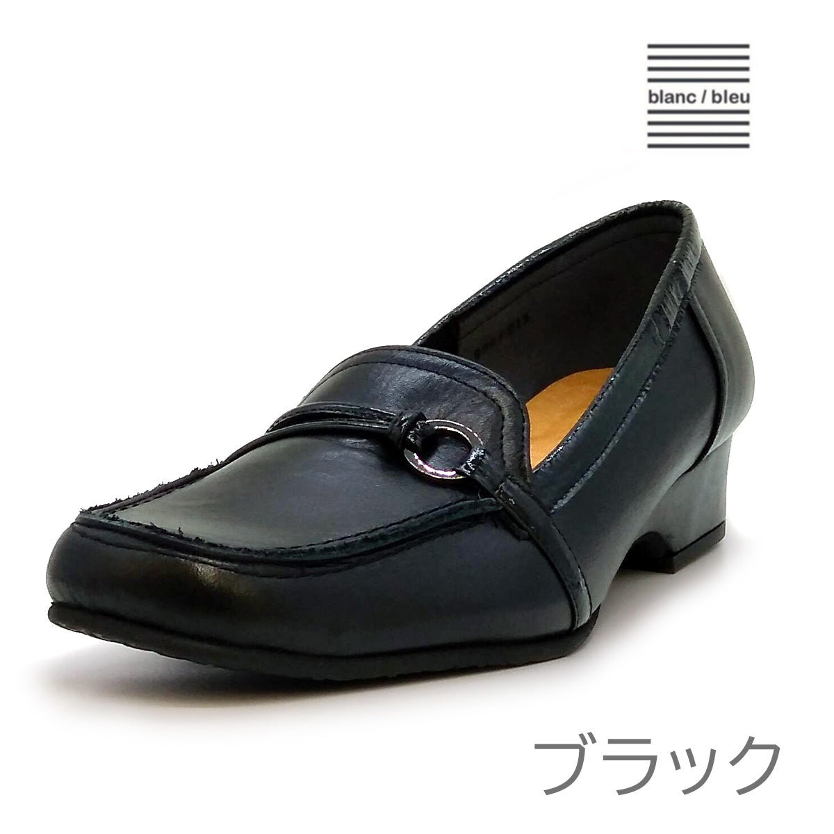 Blanc/Bleu ブランブルー BKD8304 レディース パンプス 靴 ブラック