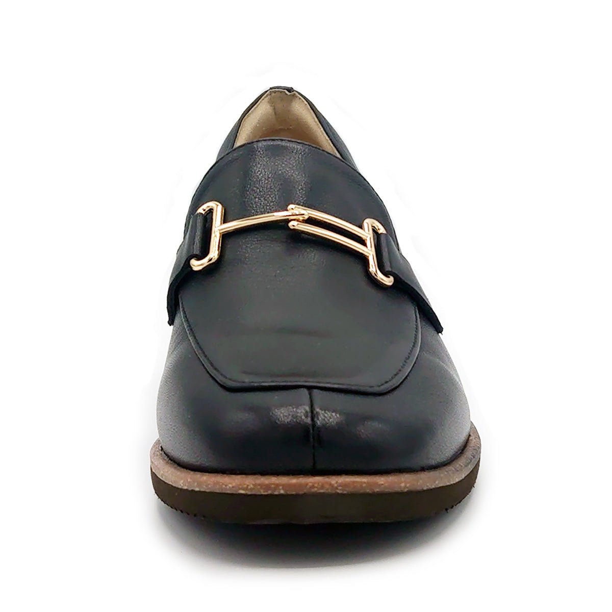 KISCO レディース 軽量 カジュアルシューズ チャンキーヒール ビット ローファー KS1531 靴 - KISCO(キスコ) - 202シューズモリ オンラインショップ