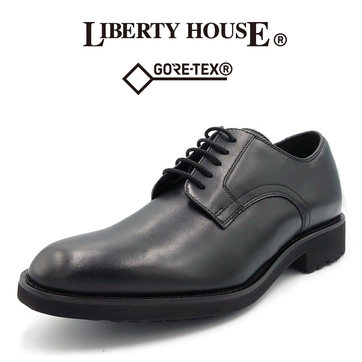 LIBERTY HOUSE メンズ ビジネスシューズ プレーントー LHO-701