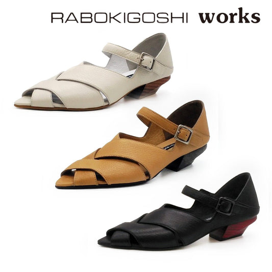 RABOKIGOSHI works ラボキゴシ ワークス レディース パンプス 12780 靴 - RABOKIGOSHI works(ラボキゴシ ワークス) - 202シューズモリ オンラインショップ