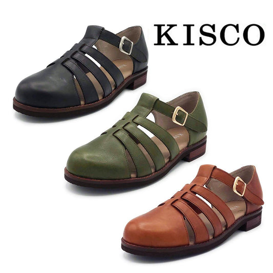 KISCO レディース グルカサンダル KS1244 - KISCO(キスコ) - 202シューズモリ オンラインショップ