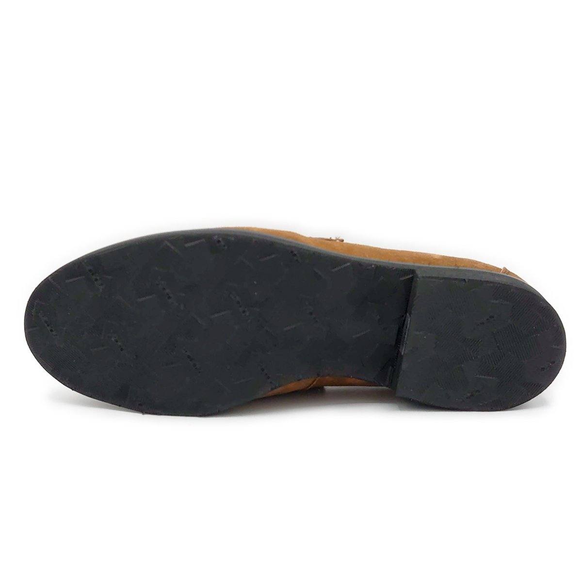 Hush Puppies レディース スエード ローファー L-2381T ソイソース