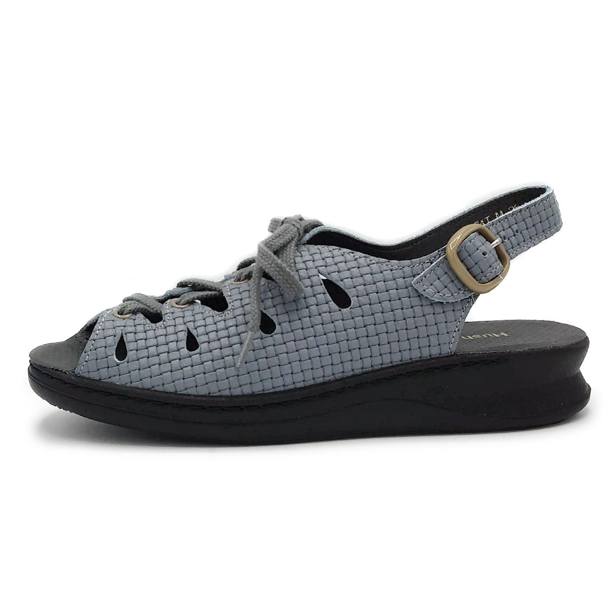 Hush Puppies レディース コンフォート サンダル L-74T 型押しレザー - Hush Puppies(ハッシュパピー) - 202シューズモリ オンラインショップ