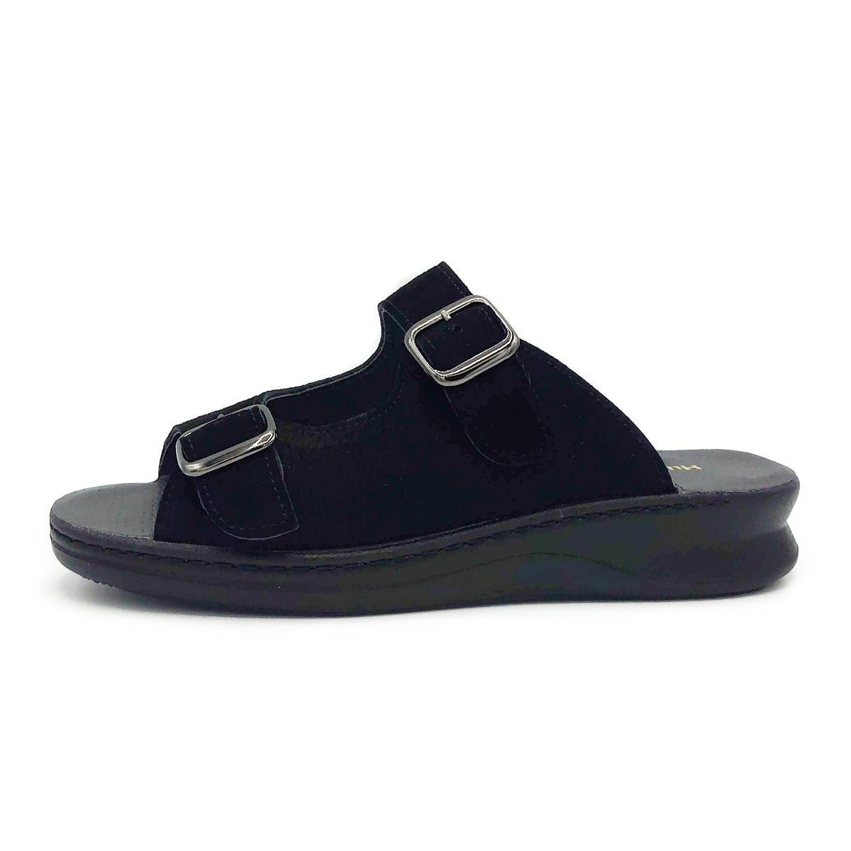 Hush Puppies レディース サンダル L-80T 豚革スエード - Hush Puppies(ハッシュパピー) - 202シューズモリ オンラインショップ