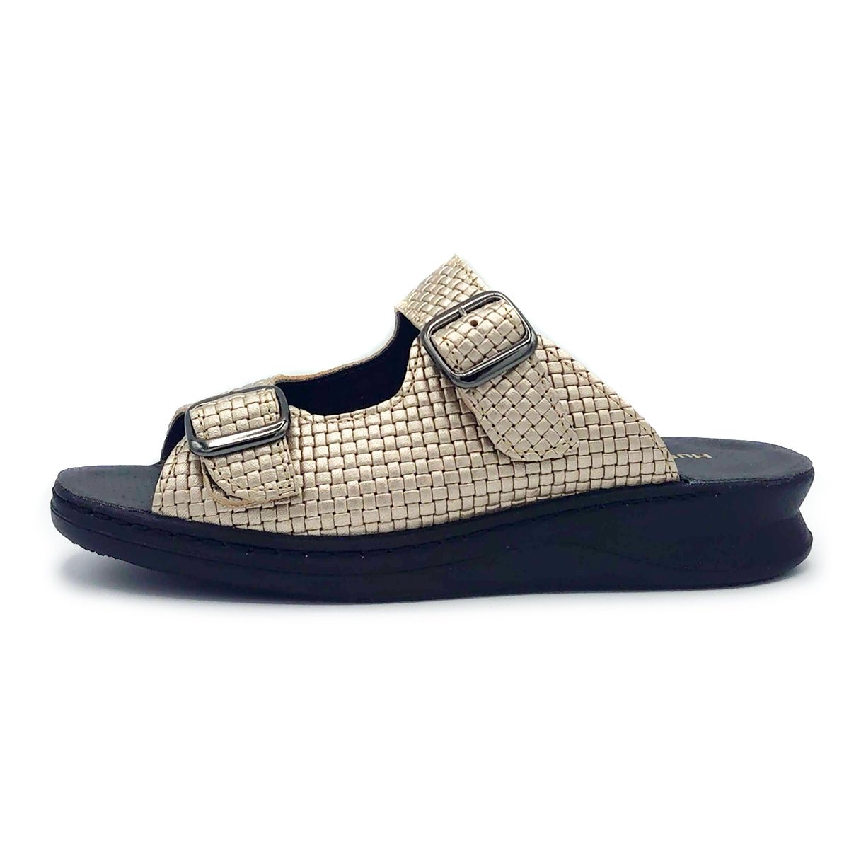 Hush Puppies レディース サンダル L-81T 型押しレザー - Hush Puppies(ハッシュパピー) - 202シューズモリ オンラインショップ