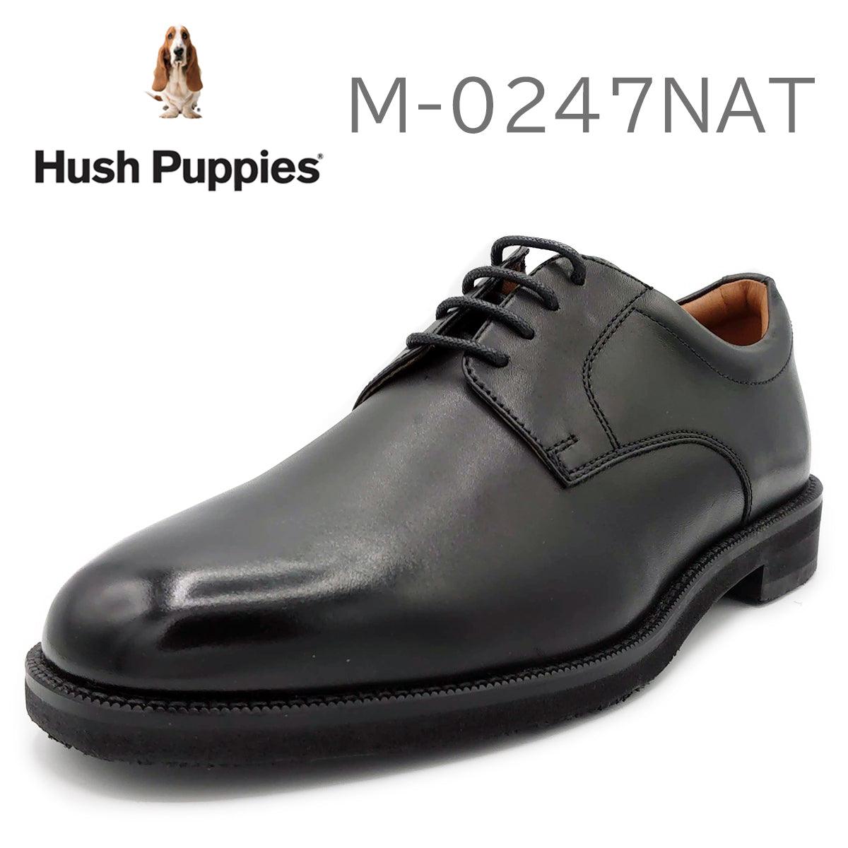 Hush Puppies メンズ プレーントー 4E ビジネスシューズ M-0247NAT 