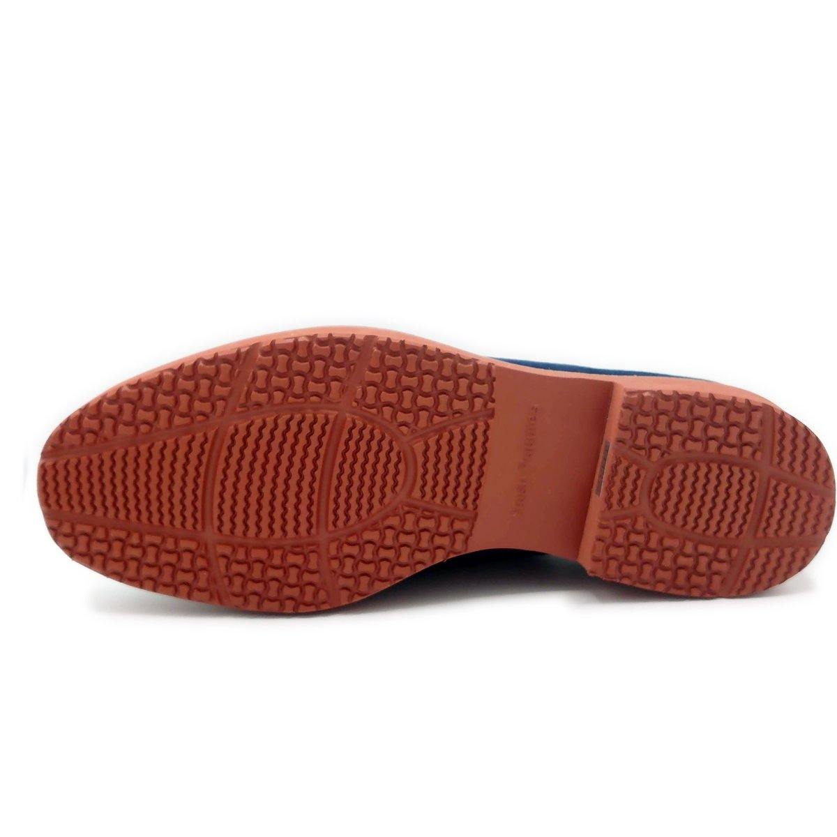 Hush Puppies メンズ カジュアルシューズ M-120T ブレーブネイビー