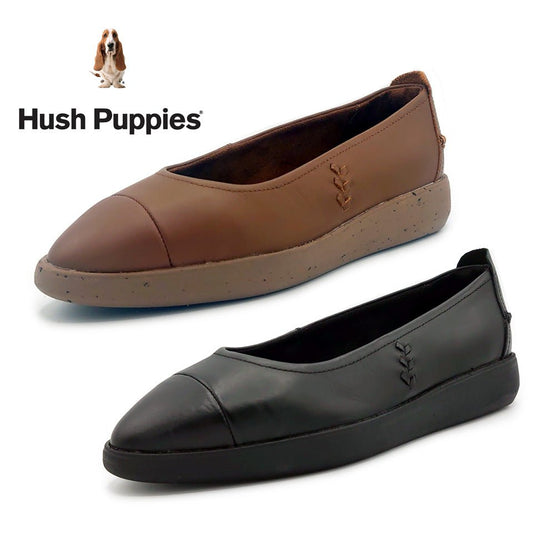 Hush Puppies レディース フラット パンプス AURA BALLET HPW 10949 10950 - Hush Puppies(ハッシュパピー) - 202シューズモリ オンラインショップ