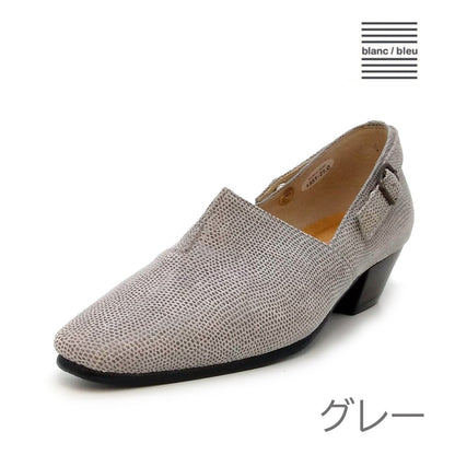 Blanc/Bleu ブランブルー BPE 1351 レディース ストラップ パンプス 靴