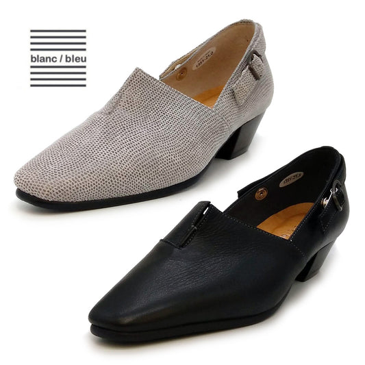 Blanc/Bleu ブランブルー BPE 1351 レディース ストラップ パンプス 靴