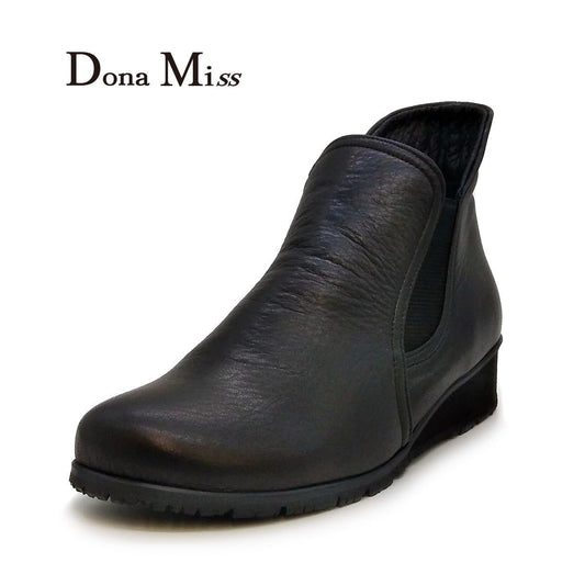 DonaMiss ドナミス 307 レディース ショートブーツ サイドゴア - Dona Miss (ドナミス) - 202シューズモリ 公式オンラインショップ