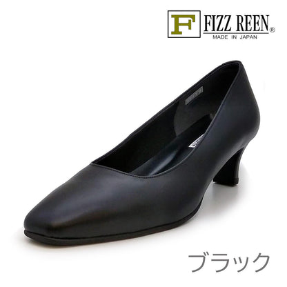 FIZZ REEN フィズリーン レディース パンプス 1600 靴 ブラックパンプス ブラック