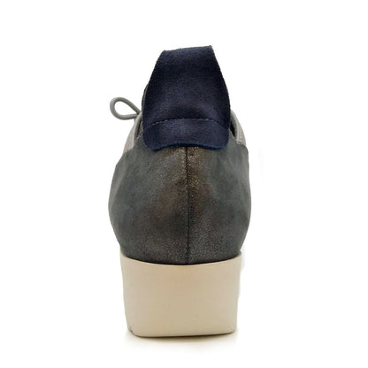 FIZZ REEN フィズリーン レディース スニーカー スリップオン 4414 Ｌグレー 21.5cm