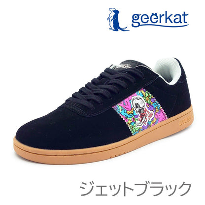 geerkat ギーアキャット ユニセックス スニーカー GK-SB01 メンズ レディース スケートボード 靴 | gk-sb01-jblk-1.jpg