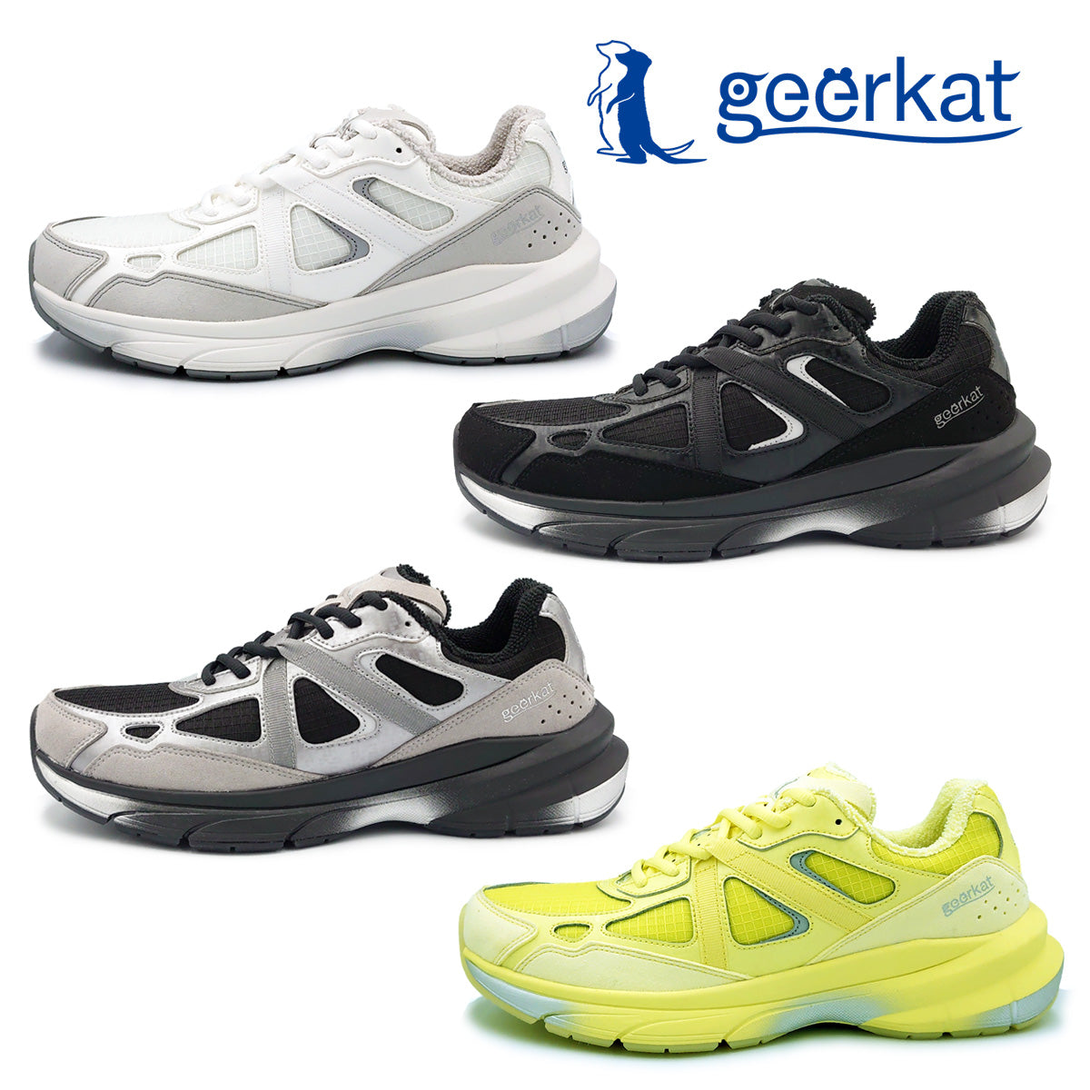 geerkat ギーアキャット メンズ スニーカー KARAHA STRIDE MEN GK-W03M