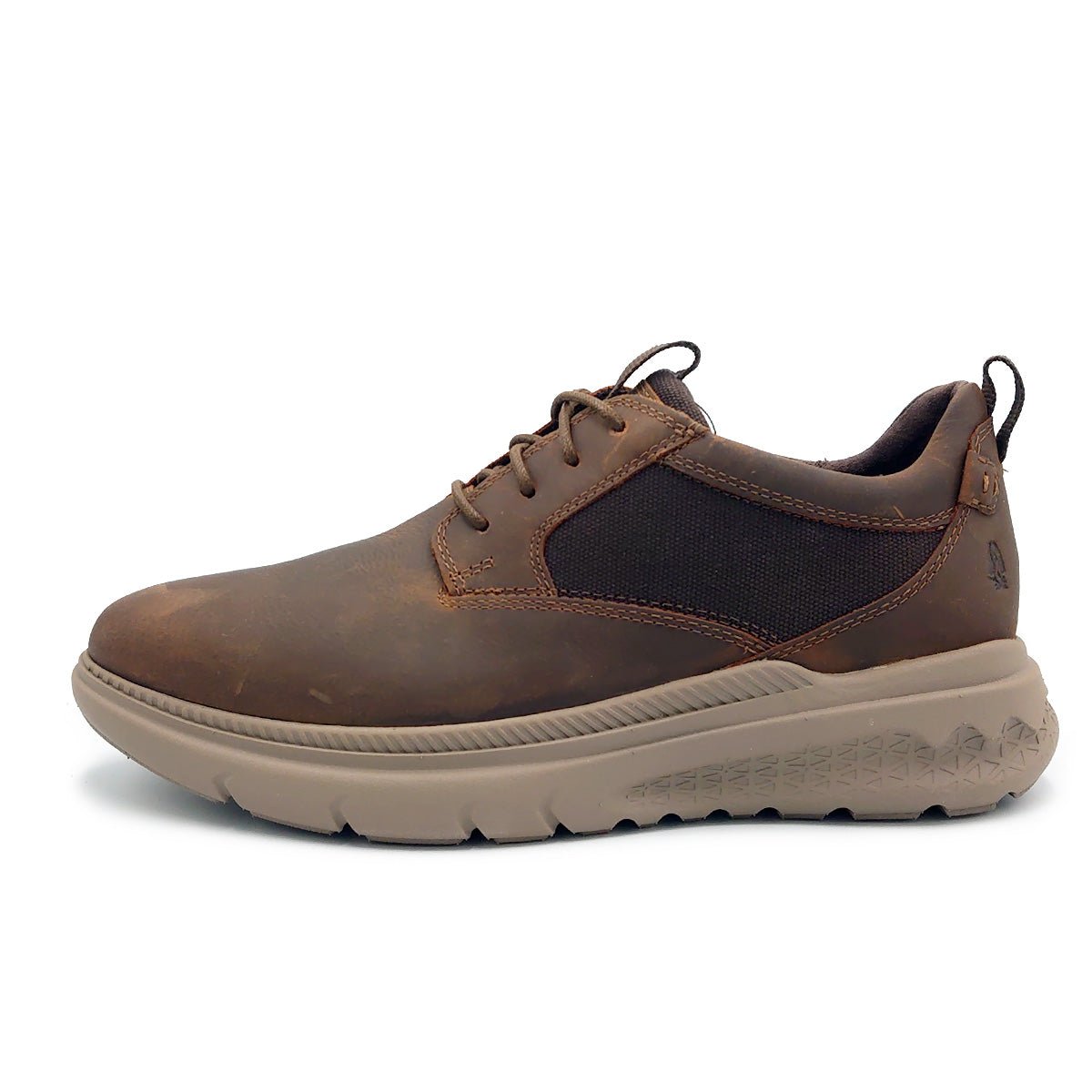 Hush Puppies ハッシュパピー メンズ カジュアルシューズ EXCEL LT LACEUP HPM 10792 10826 軽量 ダークブラウンスエード