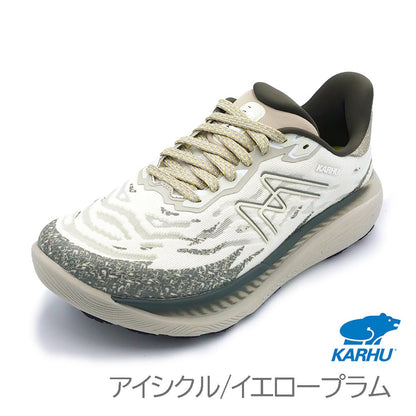 KARHU カルフ メンズ スニーカー IKONI ATR イコニ オールテレイン アイシクル イエロープラム