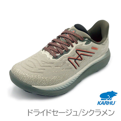 KARHU カルフ メンズ スニーカー IKONI ATR イコニ オールテレイン ドライドセージュ シクラメン