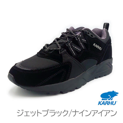 KARHU ユニセックス スニーカー FUSION 2.0 ジェットブラック ナインアイアン