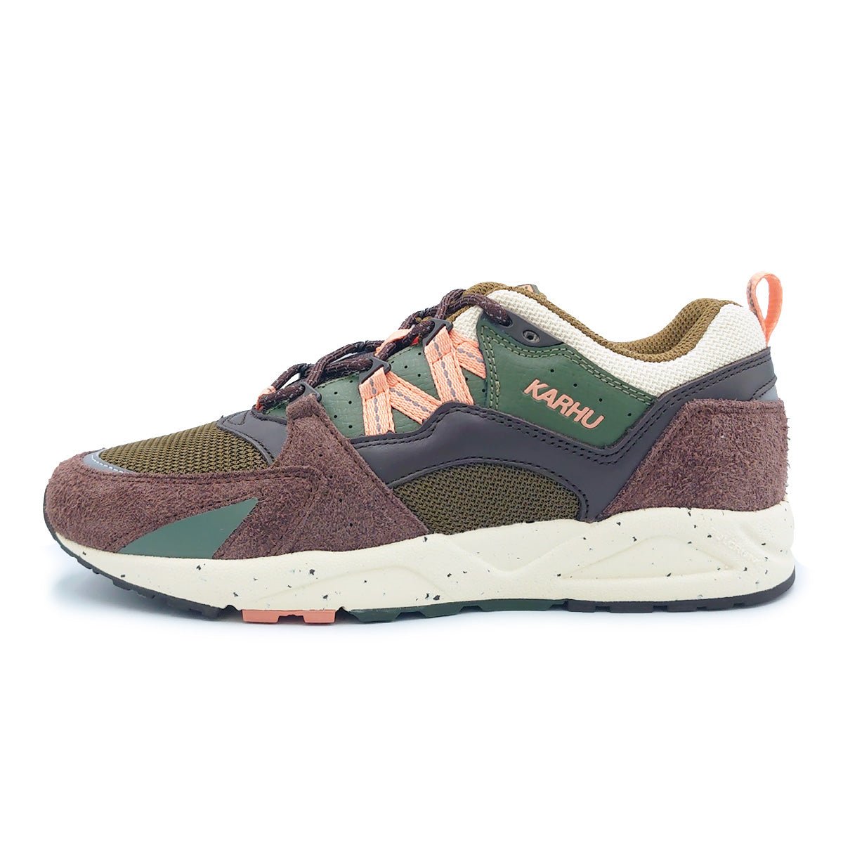 KARHU ユニセックス スニーカー FUSION 2.0 シェイブドチョコ ピーチブルーム