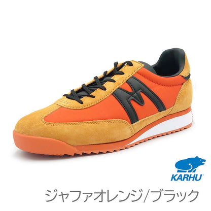 KARHU ユニセックス スニーカー Mestari (旧 Champion Air) ジャファオレンジ ブラック