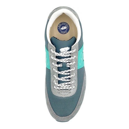 KARHU ユニセックス スニーカー Albatross 82 ライムストーン プールブルー