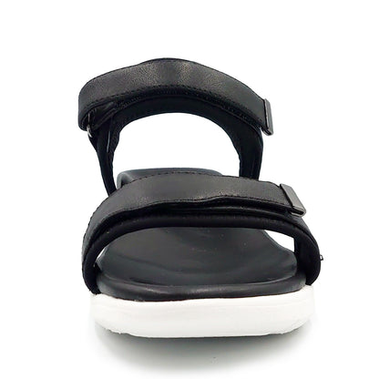KISCO キスコ レディース スポーツ サンダル KS 25131 靴 | ks25131-blk-2.jpg