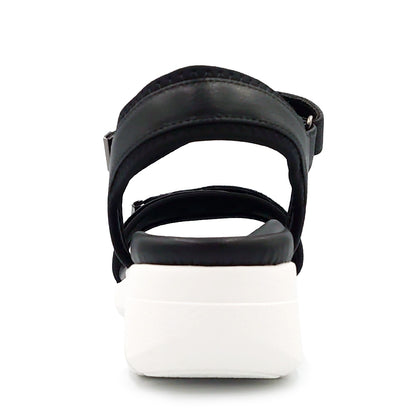 KISCO キスコ レディース スポーツ サンダル KS 25131 靴 | ks25131-blk-3.jpg