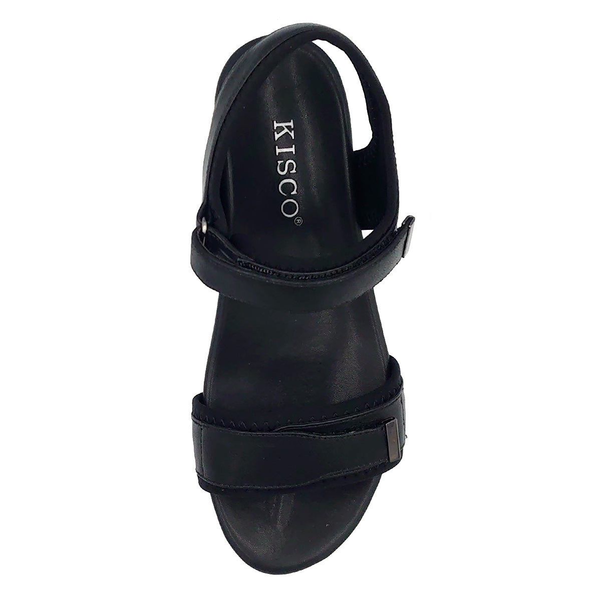 KISCO キスコ レディース スポーツ サンダル KS 25131 靴 | ks25131-blk-5.jpg