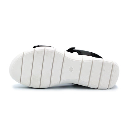 KISCO キスコ レディース スポーツ サンダル KS 25131 靴 | ks25131-blk-6.jpg