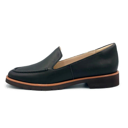 KISCO キスコ レディース 軽量 カジュアルシューズ スリップオン KS25134 靴 ブラック