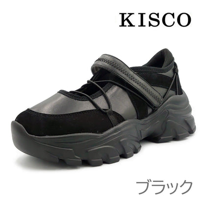 KISCO キスコ レディース 軽量 スニーカー メリージェーン KS26204 靴