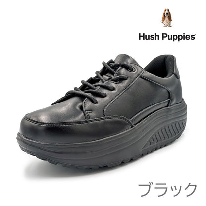 Hush Puppies ハッシュパピー レディース スニーカー スリップオン L-3016T 靴 ブラック