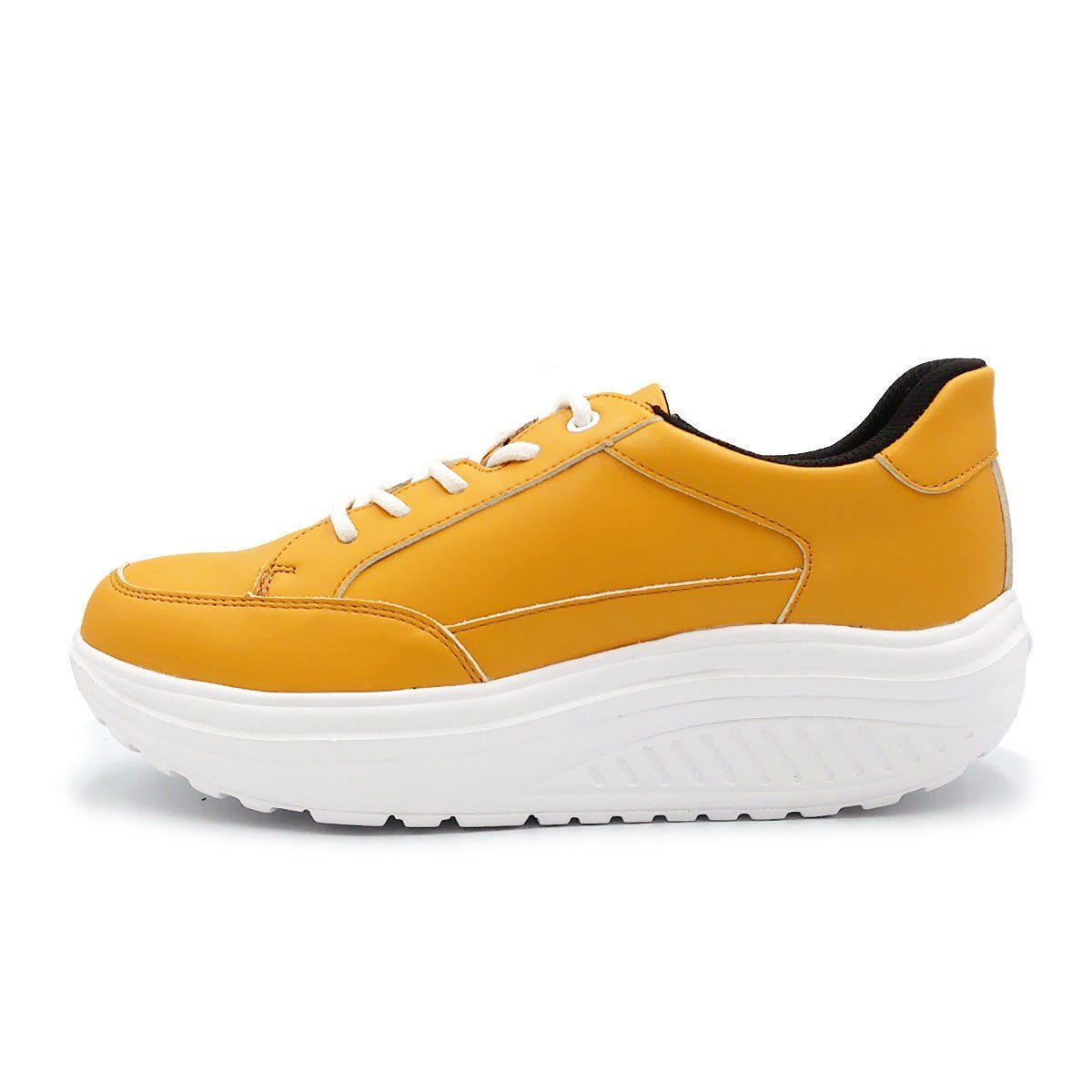 Hush Puppies ハッシュパピー レディース スニーカー スリップオン L-3016T 靴 イエロー