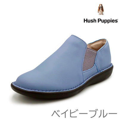 Hush Puppies ハッシュパピー レディース スリップオン L-3018T 靴 ベイビーブルー