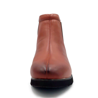 Hush Puppies ハッシュパピー レディース サイドゴア ブーツ L-3024T ブラウン