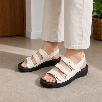 Hush Puppies レディース コンフォート サンダル L-60NT