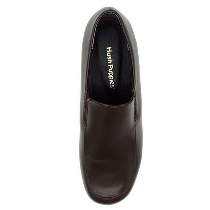 Hush Puppies レディース スリップオン タウンシューズ L-6561T ダークブラウン