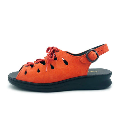 Hush Puppies レディース コンフォート サンダル L-71NT オレンジ