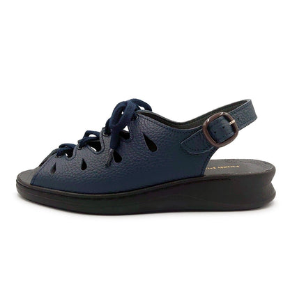Hush Puppies レディース コンフォート サンダル L-72T ネイビーブルー