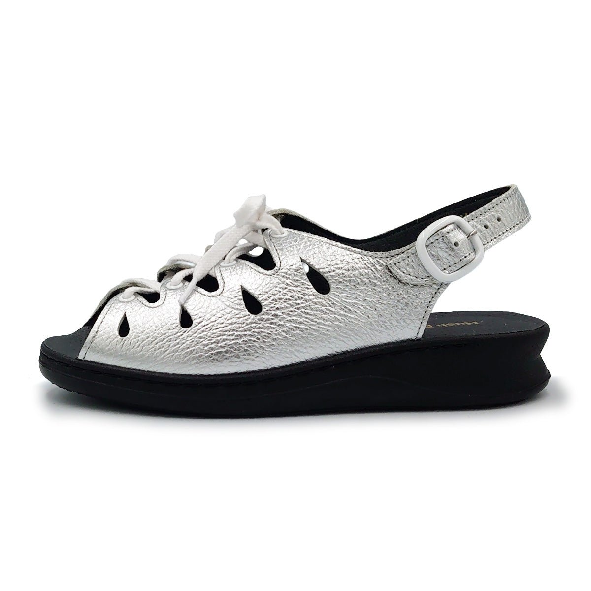 Hush Puppies レディース コンフォート サンダル L-72T プラチナ
