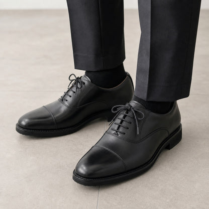 Hush Puppies メンズ ストレートチップ ビジネスシューズ M-0246T