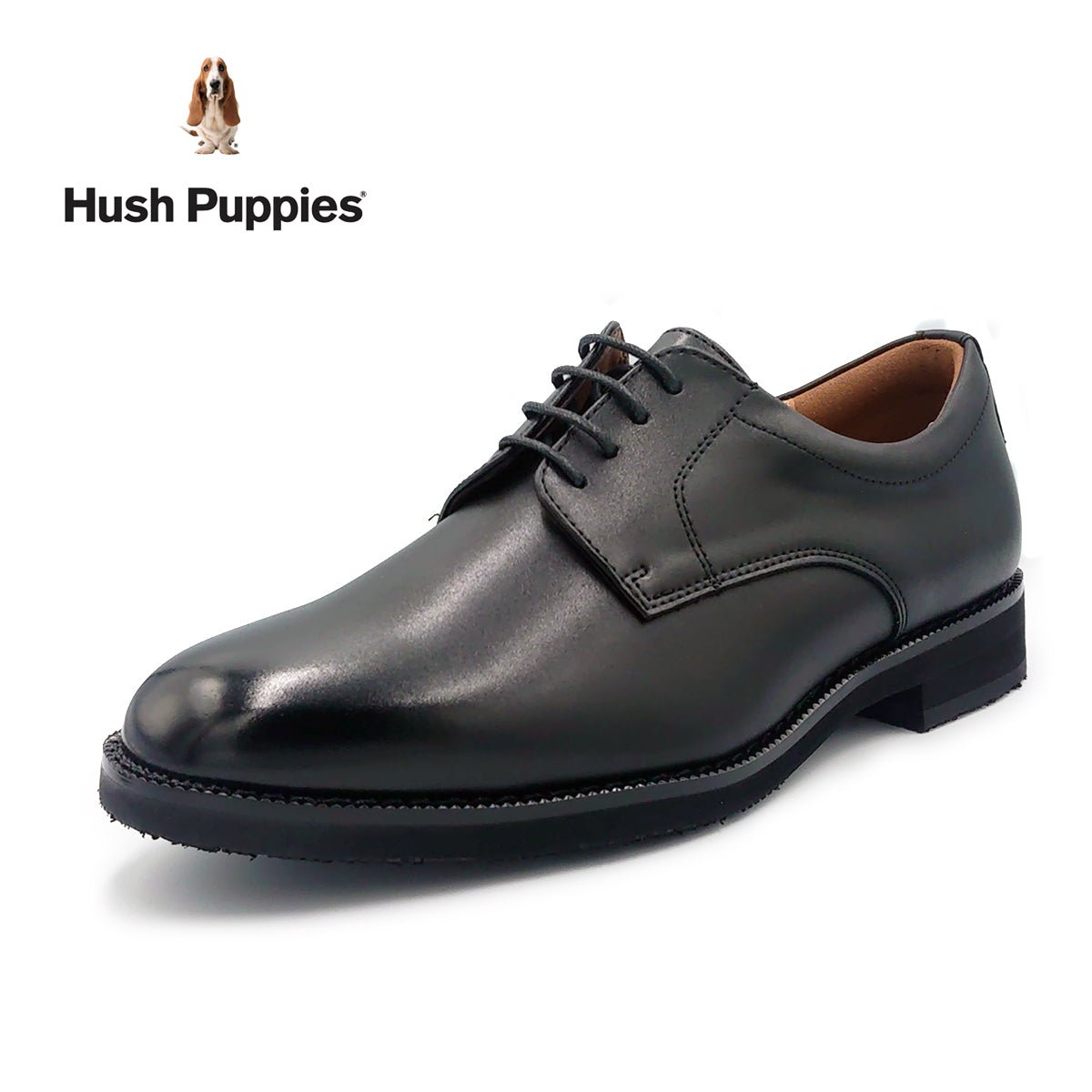 Hush Puppies メンズ プレーントー ビジネスシューズ M - 0247T - Hush Puppies(ハッシュパピー) - 202シューズモリ オンラインショップ