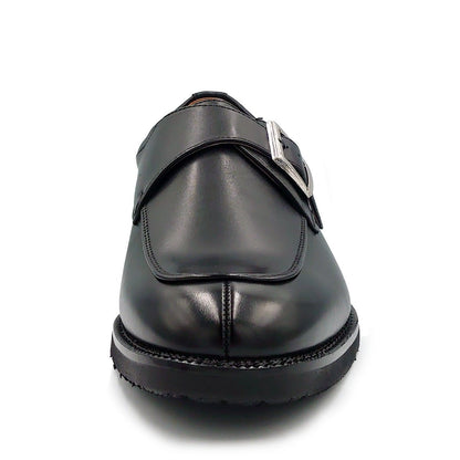 Hush Puppies ハッシュパピー メンズ モンク ストラップ ビジネスシューズ M-0249T ブラック ブラック