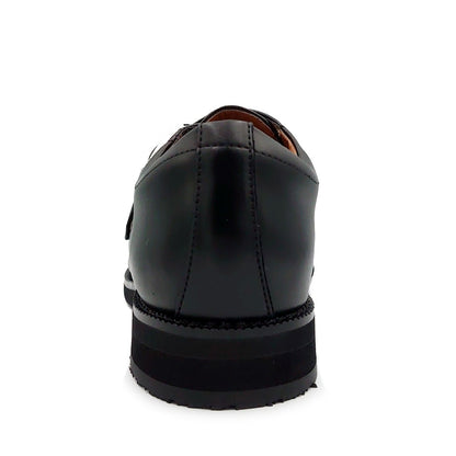 Hush Puppies ハッシュパピー メンズ モンク ストラップ ビジネスシューズ M-0249T ブラック ブラック