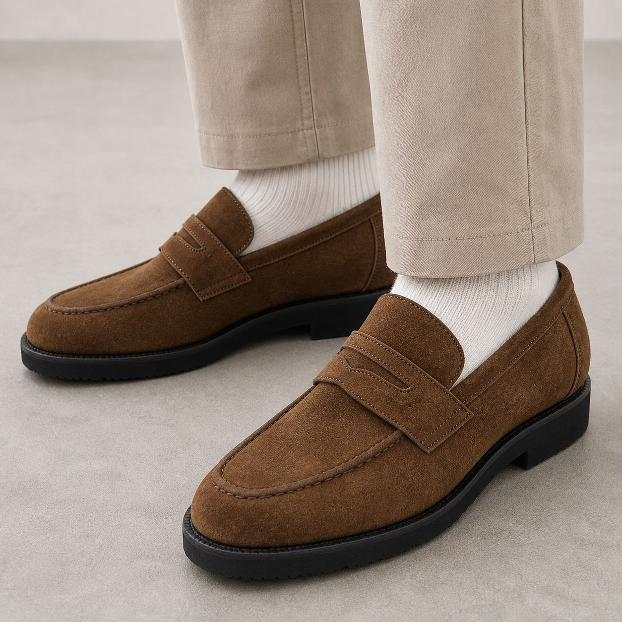 Hush Puppies メンズ ローファー M-104T