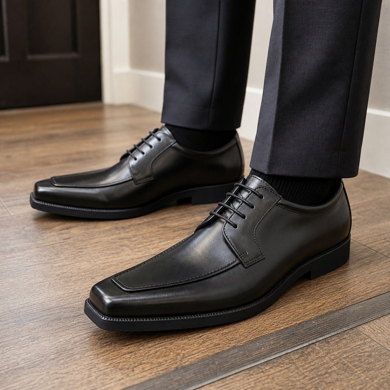 Hush Puppies メンズ Uチップ ビジネスシューズ M-1673NT