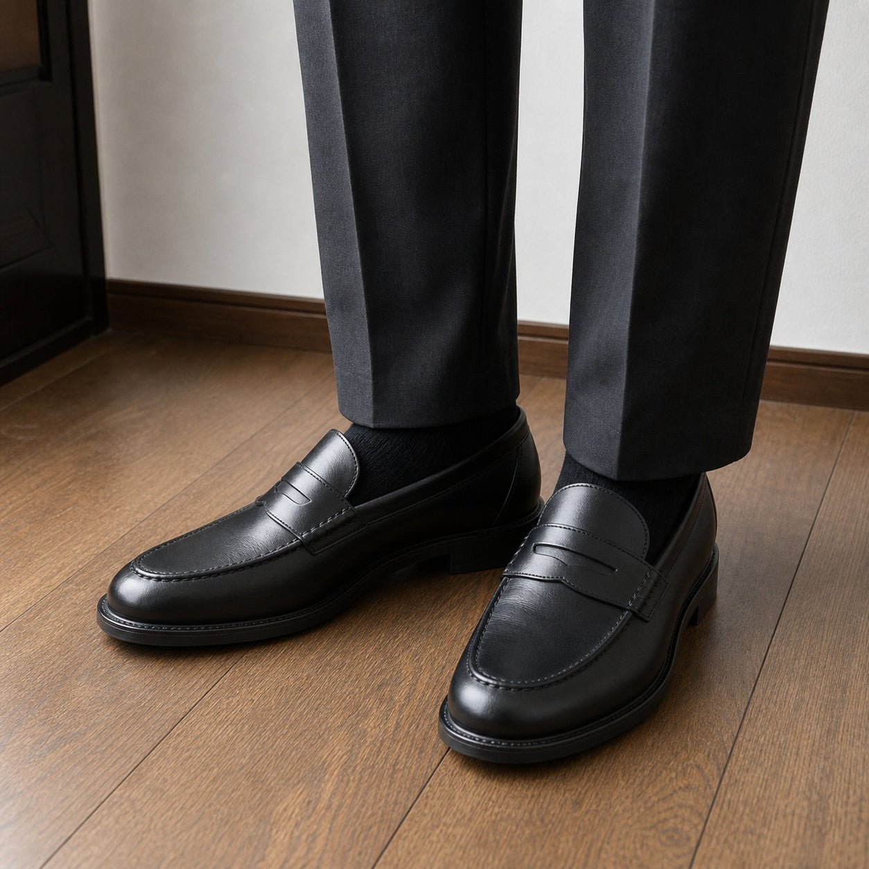 Hush Puppies メンズ ローファー ビジネスシューズ M-881T
