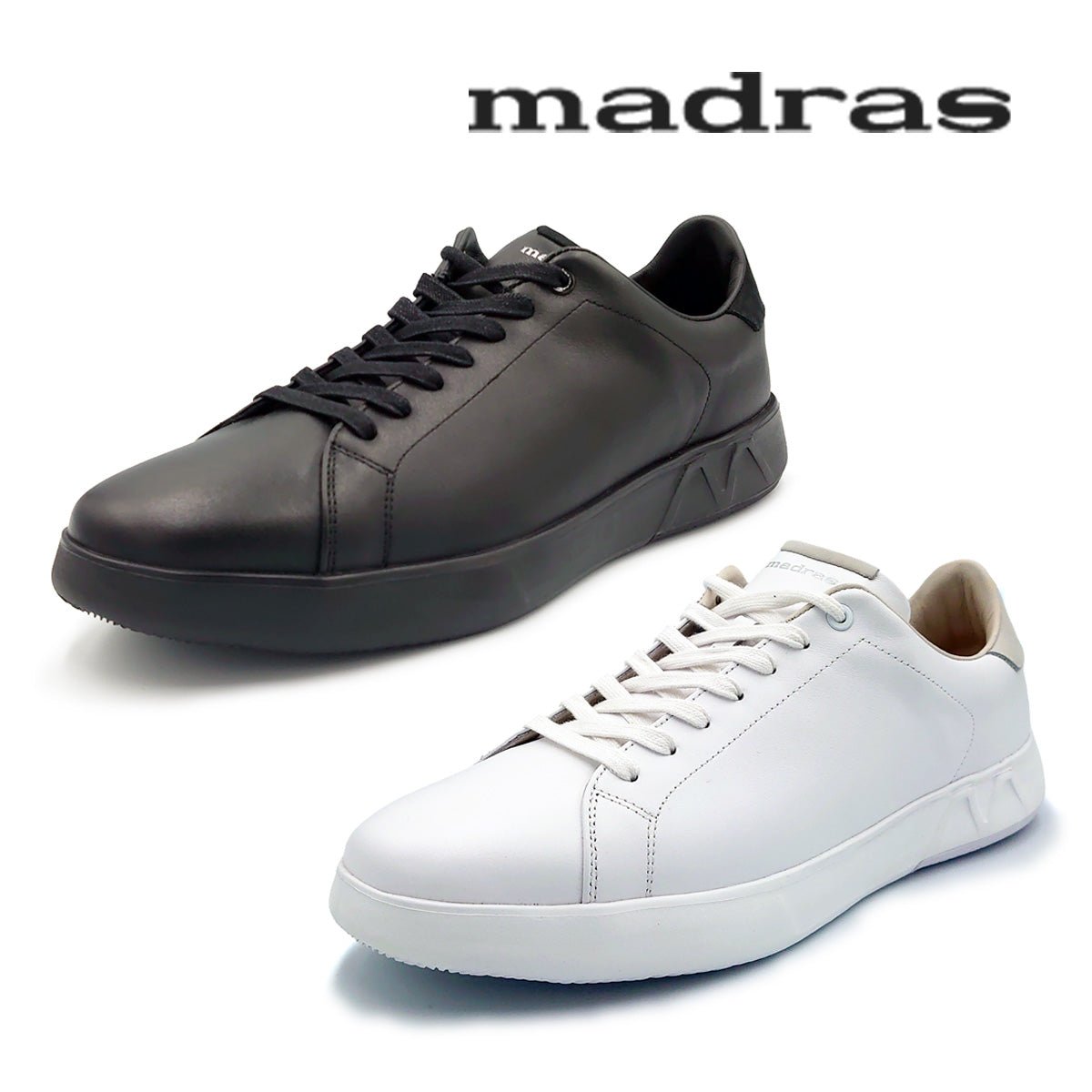 madras メンズ レザー スニーカー M5211MT リカバリーメタインソール